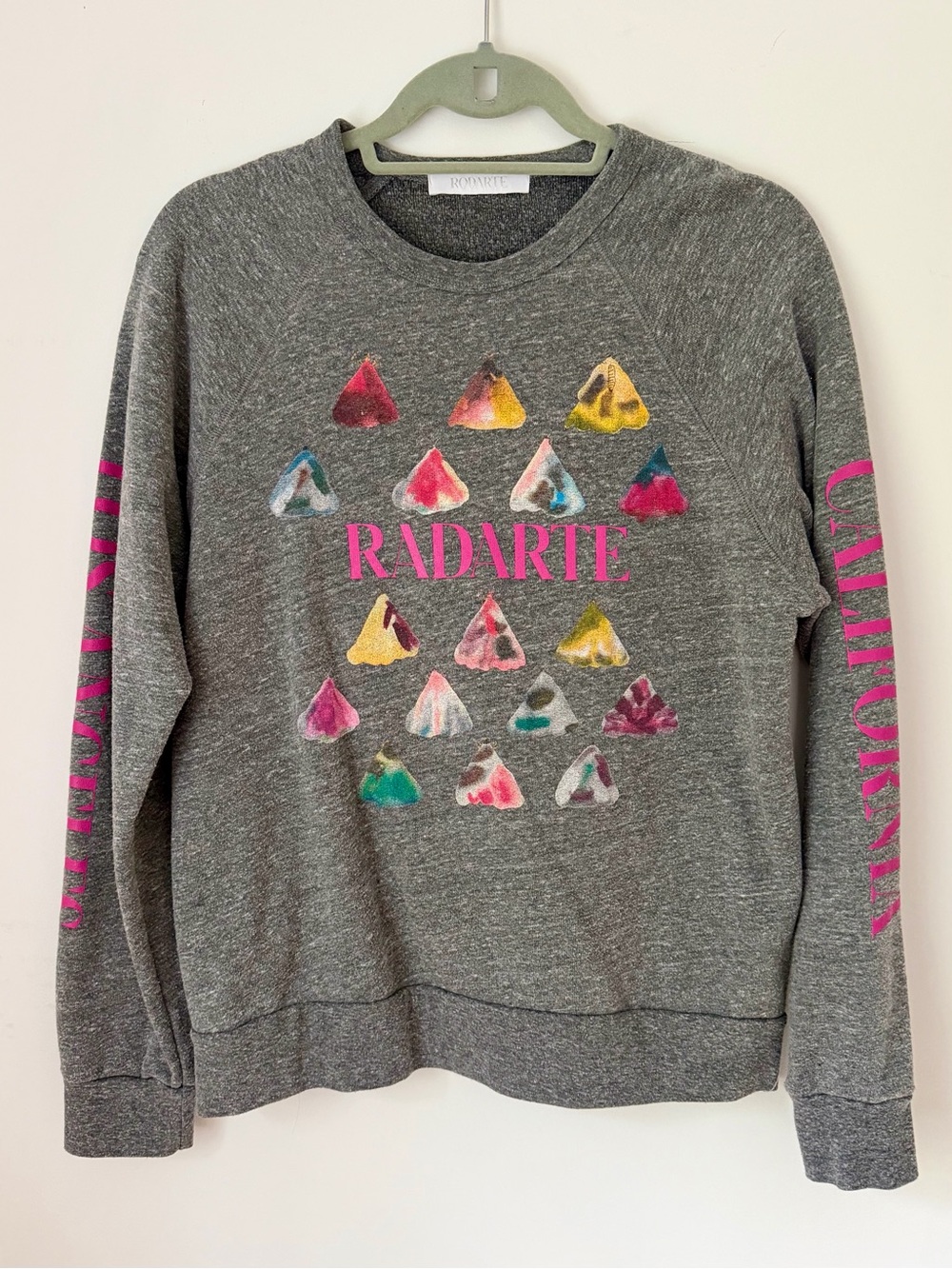 RODARTE “RADARTE” sweatshirt - RARE - artwork by MARI LASTMAN - size Medium
